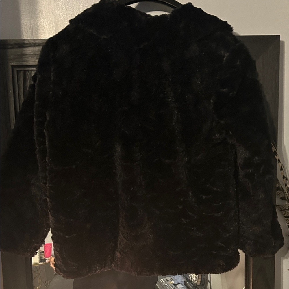 JohnPaulRichard Black Teddy Jacket - Picture 2 of 3